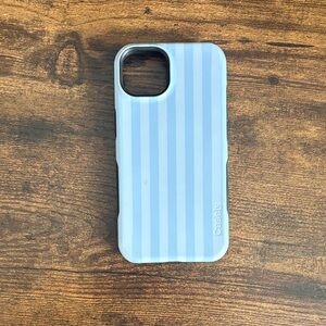 iphone 13 Casely Light Blue Striped Phone Case (brand new)
